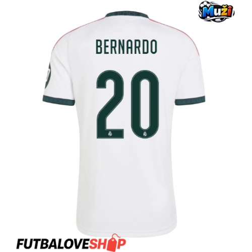 Dres Real Madrid Bernardo Silva #20 Domáci 2026-27 Krátky Rukáv